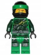NOWA LEGO Figurka Ninjago - Lloyd - Hunted , Green Wrap - njo516
