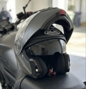 Kask motocyklowy szczękowy HJC i90 z blendą rozmiar L czarny mat