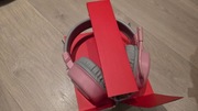 NOWE słuchawki gamingowe z mikrofonem Rampage Alquist RGB różowe SN-R10