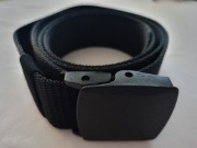 Pasek nylonowy czarny do spodni 120cm nowy