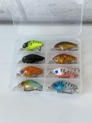 Woblery wędkarskie 8 sztuk