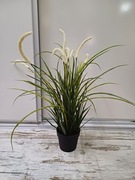 Fejka, trawa, kwiat sztuczny, roślinka 43 cm, Ikea-mam 4 szt.