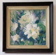 KWIATY, obraz akrylowy na płótnie