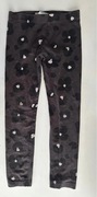 Legginsy Little Kids 6-7lat 122cm ciemnoszare w panterkę #1973