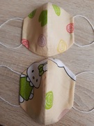 Dziecięce maseczki ochronne, bawełna