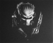 Predator Obraz ręcznie rzeźbiony w blasze Grawer