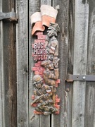 Rzeźba, rękodzieło ,pieczęć czasu pt. "Żołnierze Wyklęci"