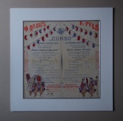 Warszawa Wystawa kwiatowa Fryderyk Puls 1895 plakat afisz