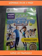 xbox 360 gra płyta kinect sports season two bundle
