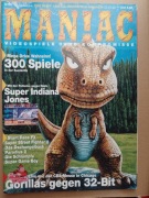 [GRY na konsole] czasopismo MANIAC [ Man!ac ] 8/1994 SEGA NINTENDO