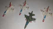 1992 Galoob Micro Machines Military F16 (4 modele)