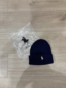 Nowa czapka Polo Ralph Lauren - granatowa z białym logo