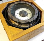 Piekny kompas ze statku hiszpanskiego morski oceaniczny made in London!