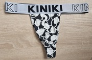 Stringi Kiniki biało- czarne rozmiar L bawełna