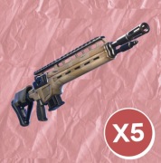 Fortnite Broń 130 Żołdak x5 | Ratowanie Świata (RŚ)