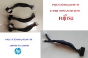 Przejściówka Adapter ATX FUJITSU 24pin+4pin CPU na 16pin HP 24pin - 2x6pin