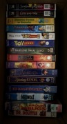 Zestaw VHS Bajki Disney Pixar Toy Story Pocahontas Król Lew 101 Dalmat- 16