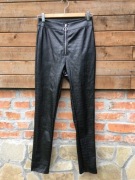 A11 Spodnie damskie rurki goth rock emo skorzane eko 36 S 