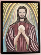 Obraz olejny - ,, JEZUS ”