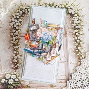 Kartka, ręcznie robiona, nauczyciel, fizyka