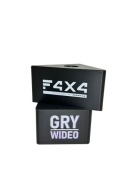 Kostka mikrofonowa trójkątna z nadrukiem logo, nakładka na mikrofon