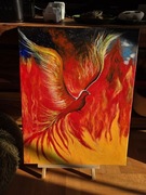 Obraz  "Feniks" akryl na płótnie 70x50
