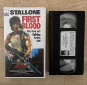 Rambo 1 first blood kaseta VHS Stallone lektor unikat