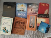 Książki religijne i historyczne -Biblia, Dzieje Watykanu, Kościoła