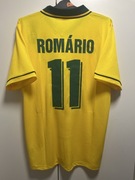 Koszulka Piłkarska Romário 11 Brazylia Mundial USA 1994 Umbro Retro XL