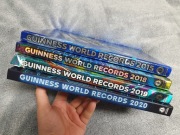 Guinness World Records - zestaw 4 albumów, język angielski, 2015-2020