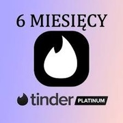 TINDER PLATINUM 6 MIESIĘCY / KARTA PODARUNKOWA / KLUCZ VPN