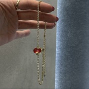 choker naszyjnik z żukiem owadem by Dziubeka Midnight Forest