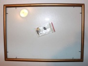 ramka do obrazu nr 10 stara, złocona ok. 23,8 x 33,3 cm