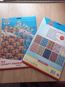 Papier ozdobny 2x po 10 szt 