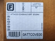 Pionowe przyłącze współosiowe 100/60 Fondital