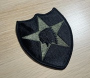 Naszywka - Us Army - 2nd Infantry Division "Indianhead" (OD Subdued)