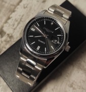 Prosty klasyczny męski Zegarek Chronos kwarcowy stalowa bransoleta