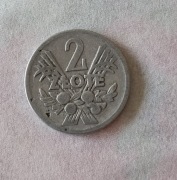 Moneta 2 zł. z 1958 roku