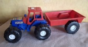 Zabawka traktor z odłączaną przyczepką