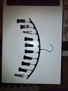 Wieszak na spodnie / spodnice