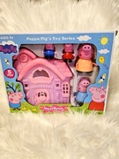 Nowy Zestaw Świnka Peppa z Rodziną + Różowy Domek