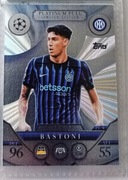 WYJĄTKOWA KARTA TOPPS UCL - PLATINUM PULL LIMITED EDITION - BASTONI