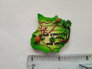 Magnes na lodówkę - 39g. ZANZIBAR Mapa