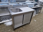 Zlew Gastronomiczny 1 Komorowy Z Drzwiami 100/60/85