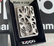 Zapalniczka Zippo Voronoi, Brushed Chrome