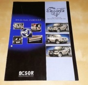 Prospekt Hyundai Galloper dodatki SOR 1998