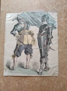 Grafika staloryt z końca XIX wieku