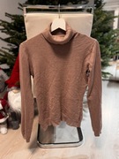 Klasyczny beżowy golf z długimi rękawami - Anna Field - rozm. S/M