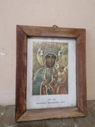 STARY OLEODRUK MATKI BOSKIEJ ZA SZKŁEM