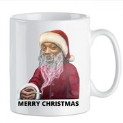 Kubek na kawę świąteczny Snoop Dogg weed 